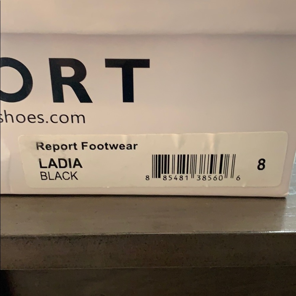 Woman’s Report Black Sandal - Picture 8 of 8